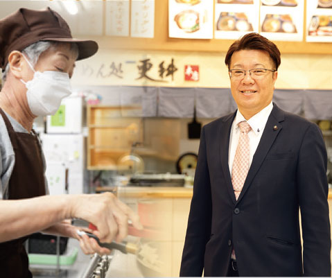 中山栄文さんと三島一貴さんの画像